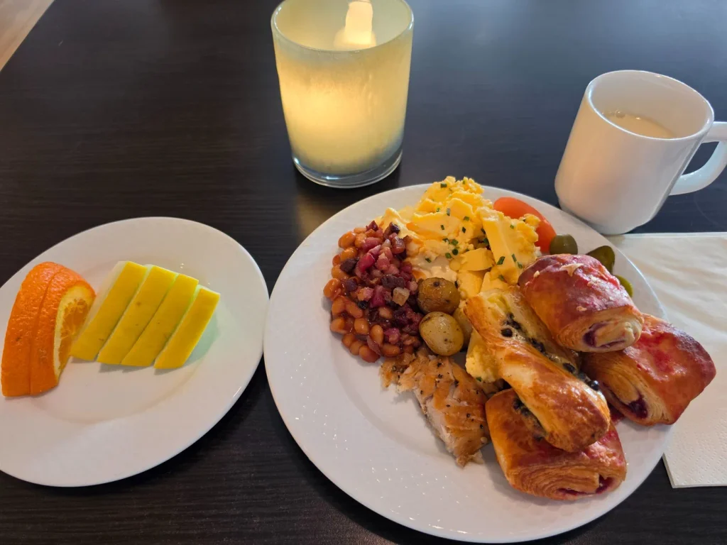 Best Western Leto Arena 조식 뷔페 실제 이용 사진